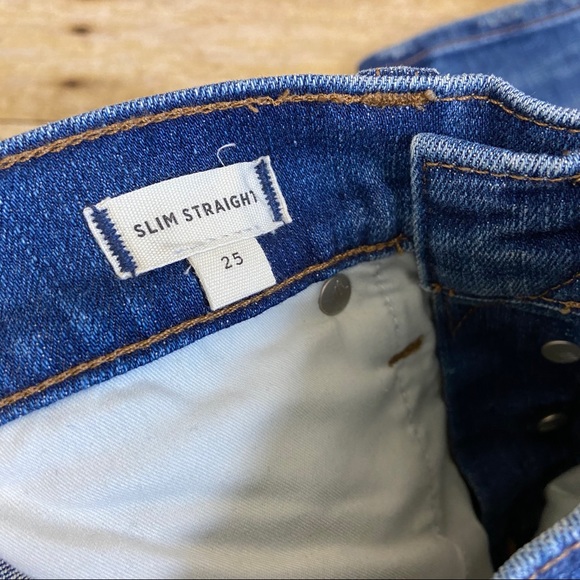 Madewell Slim Straight Jeans Button-Front Edition - Picture 11 of 11